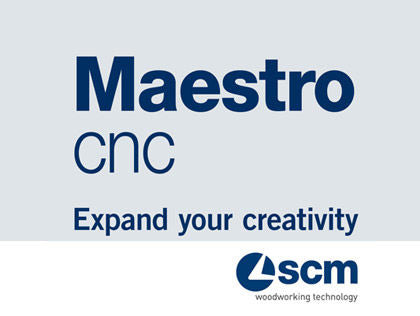 SCM Startrek CN-P - CNC Controlled - Drilling and Grooving - 32mm Machining Center - Maestro Integrated Software 