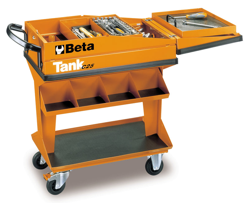 Beta Tools - Tool Trolley with Shelf - Photo Detai