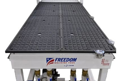 3 Axis - CNC Router - DMS Freedom Patriot4’ x 8’ Phenolic Worktable