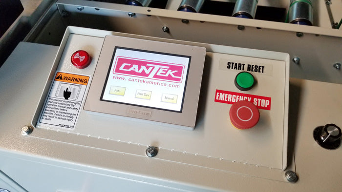 Cantek EM-12 - AutoThroughfeed End-Matcher - First Choice Industrial - Detail 3