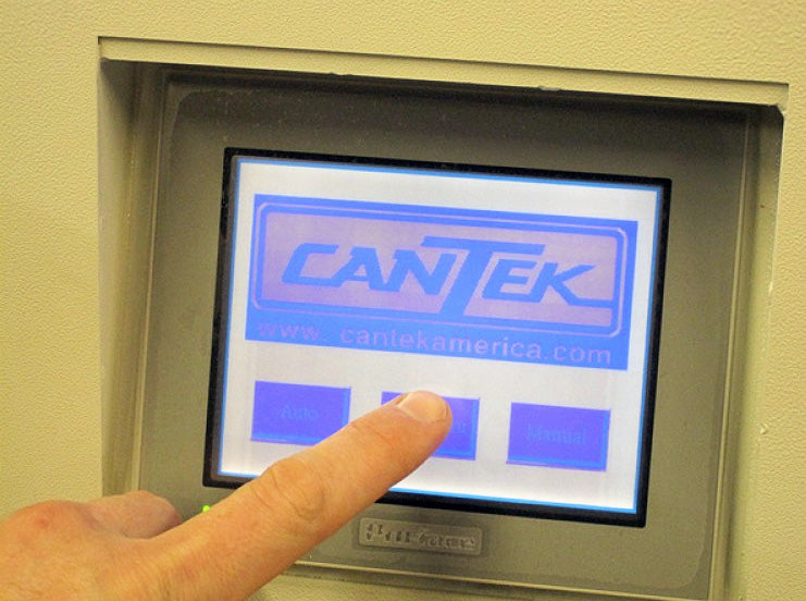 Cantek EM-12 - AutoThroughfeed End-Matcher - First Choice Industrial - Detail 6
