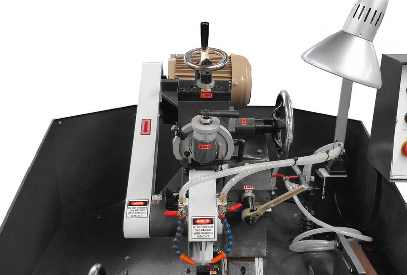 Convenient wheel angle adjustment (side clearance). Motorized setting optional - Cantek JF330A