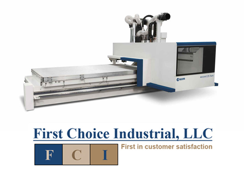 Accord 25 FXM Flat Table - Solid Wood Routing/Drilling CNC Machine 