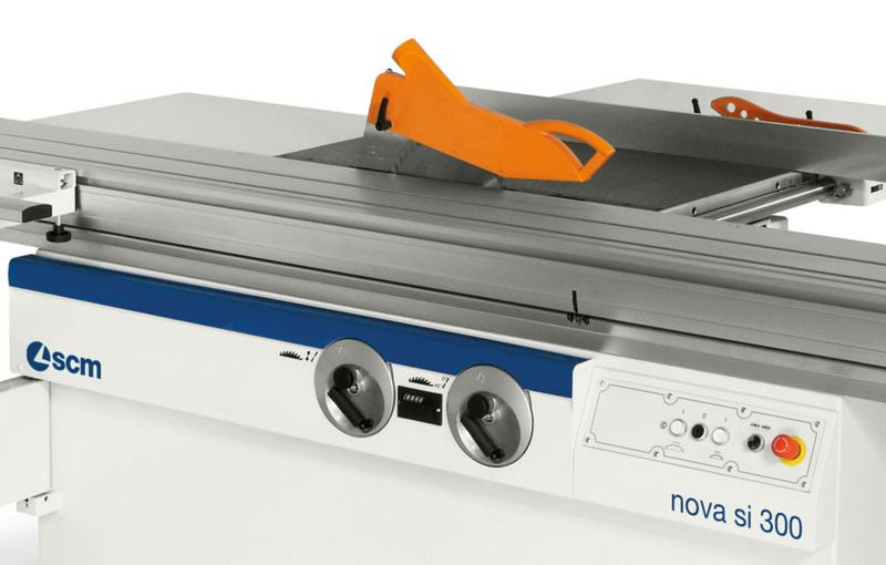 SCM Nova SI 300 S 5.- 5.5 Ft Sliding Table Saw - Patented Dust Solution
