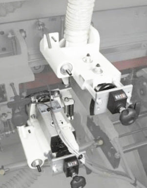 Minimax ME40TR3 Interchangable Glue Pot Edgebander - Top and Bottom Trim Unit