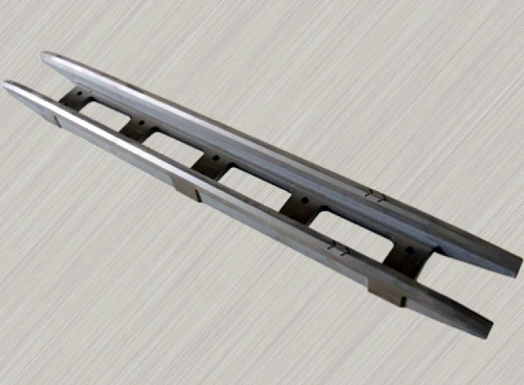 Precision Double-V Cast Iron Chain Guide Rail for Precise Straight Cutting