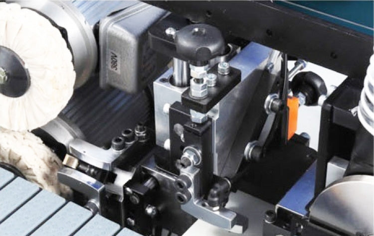 Cantek Automatic Edgebander with Pre-Milling - Model MX350M - Radius Scraping Unit
