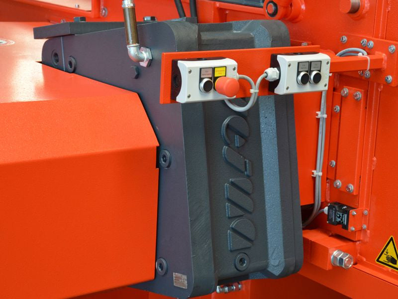 WEIMA WL 20 Shredder for Wood Waste Processing - In-House Gearbox Detail